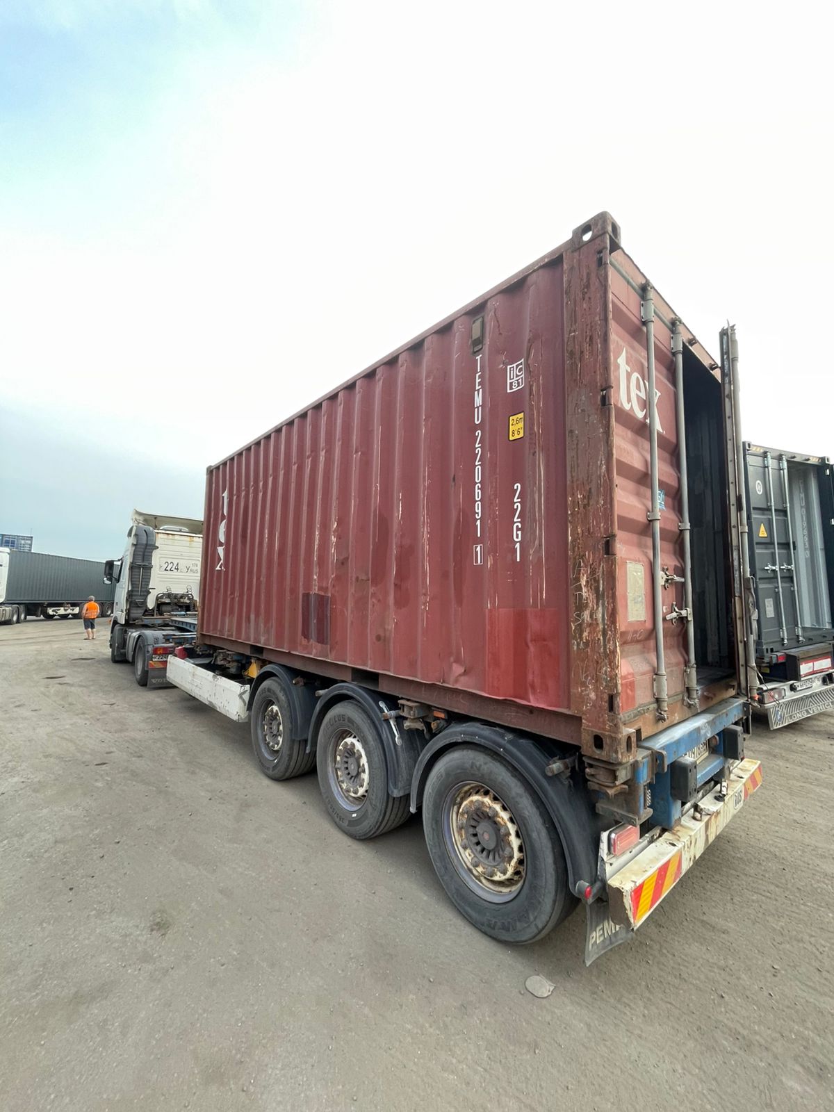 Морской контейнер TEMU2206911